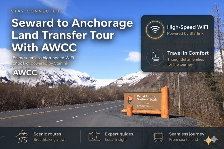Seward Cruise Transfer with Wildlife & Scenic Tour to Anchorage - Photo 1 of 25